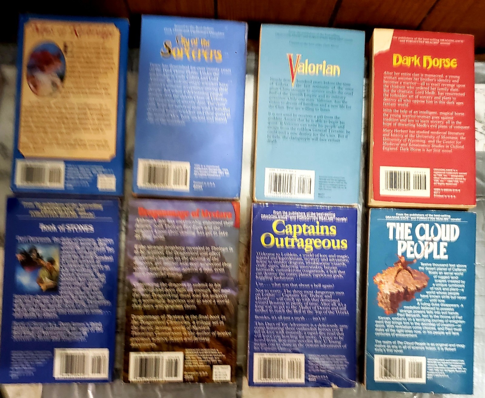 Fantasy Books Wizards of The Coast Lot of 8 1st Prints 1st Ed Ex Condition 🔥