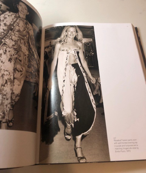 Fashion in the &rsquo;70s 1970 1970s hippy chic peasant retro disco punk book couture