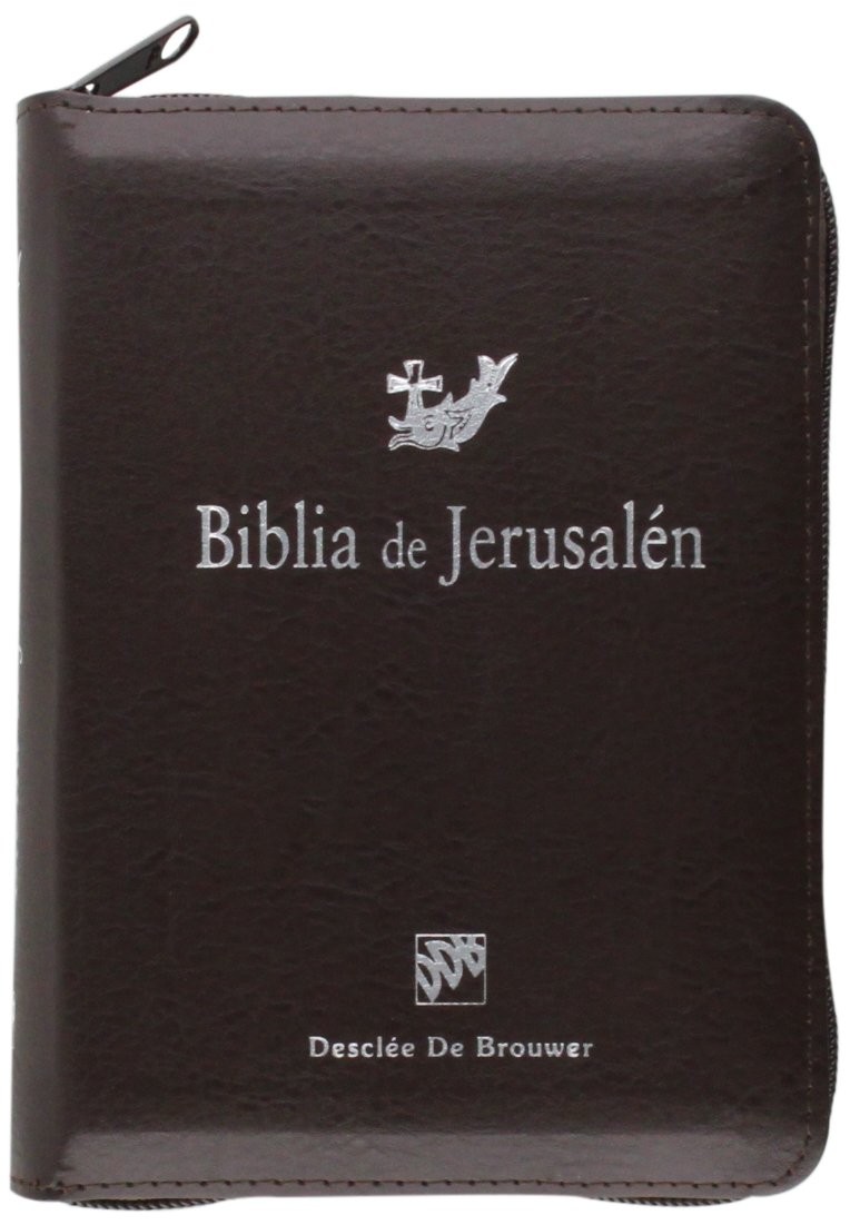 Biblia de Jerusalen de bolsillo con cremallera: Modelo 3