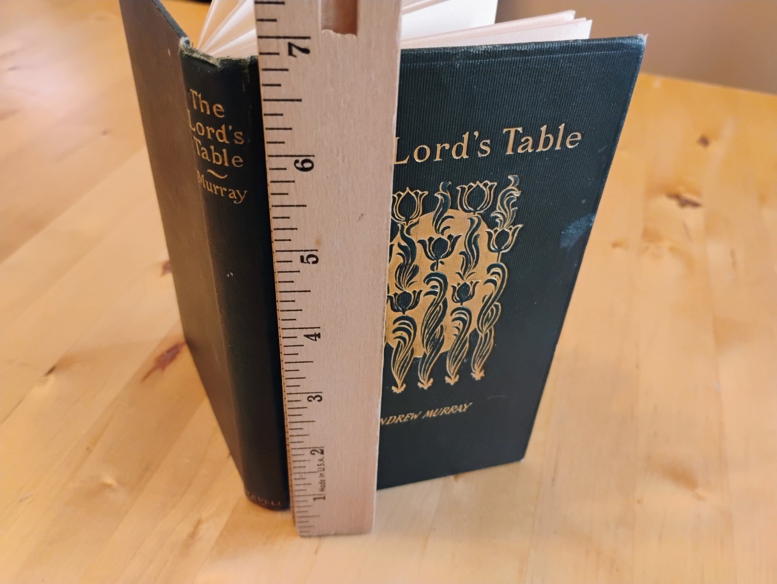 The Lord&rsquo;s Table Andrew Murray RARE Hardback Antique book 1897 Revell Christian
