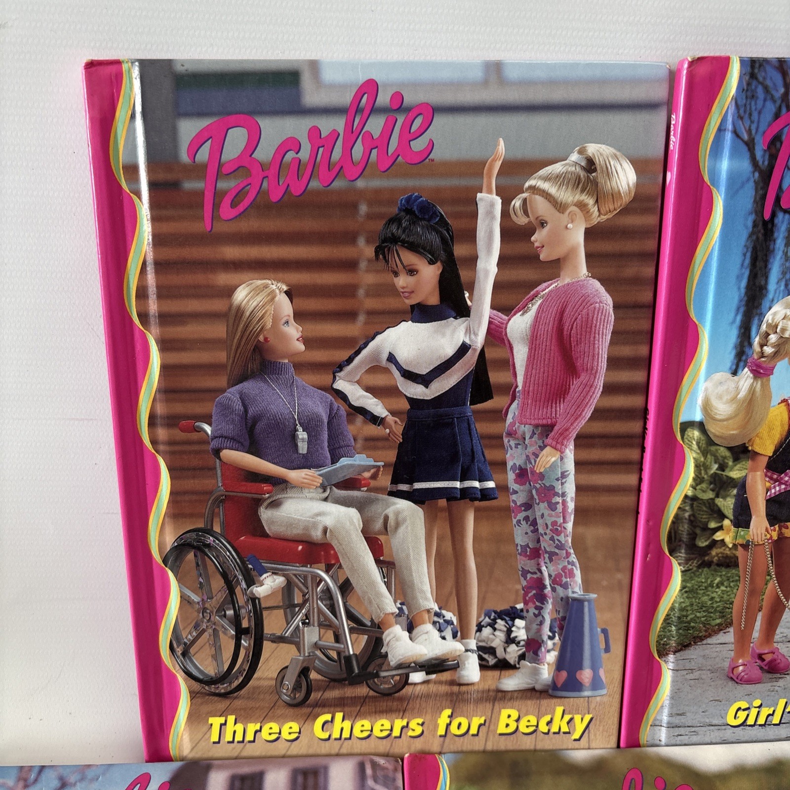 Barbie & Friends Barbie Core Grolier Books Club 1990&rsquo;s Hardcover Book Lot Of 8
