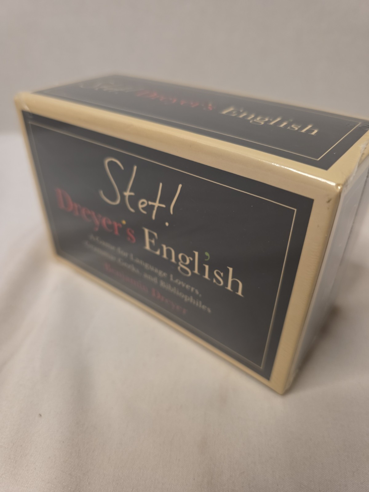 STET! Dreyer&rsquo;s English : A Game for Language Lovers, Grammar Geeks Brand New