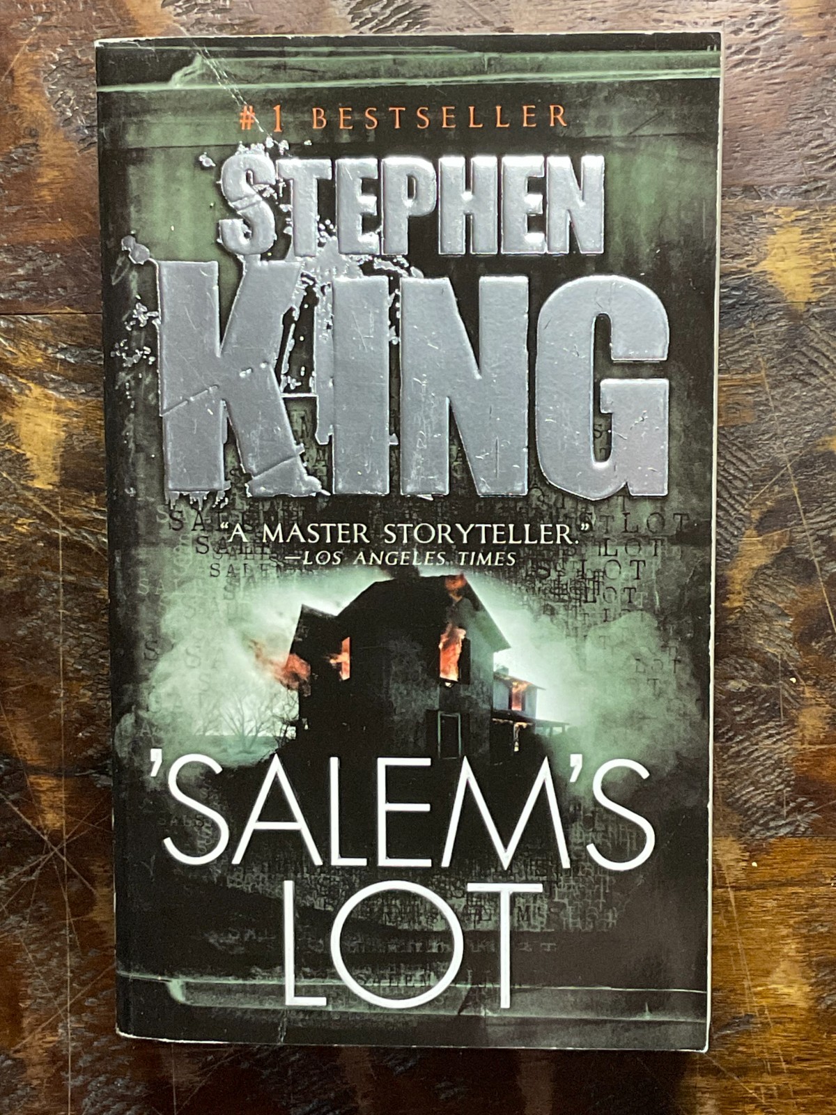 2011 Salem&rsquo;s Lot by Stephen King-Classic Horror Paperback-Second Novel