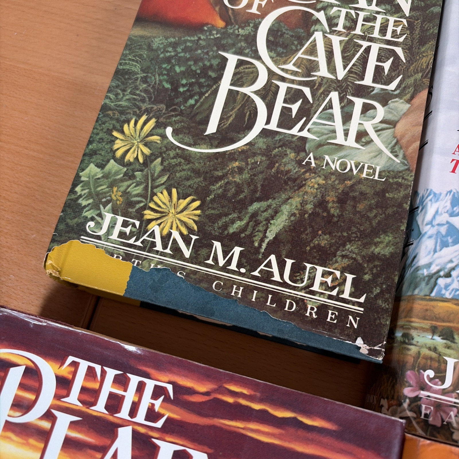 Complete Set Series Lot of 6 Earth&rsquo;s Children Books by Jean Auel HARDCOVER