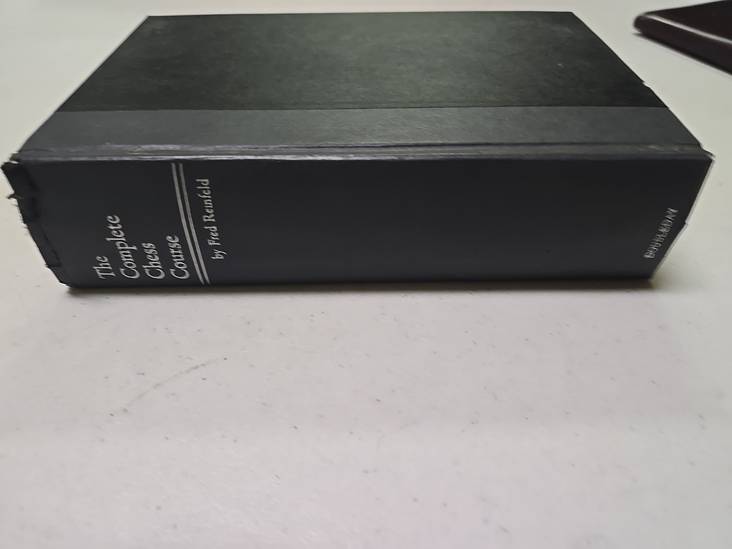 VTG HC Book « The Complete Chess Course » By Fred Reinfeld 1959 Doubleday& Company