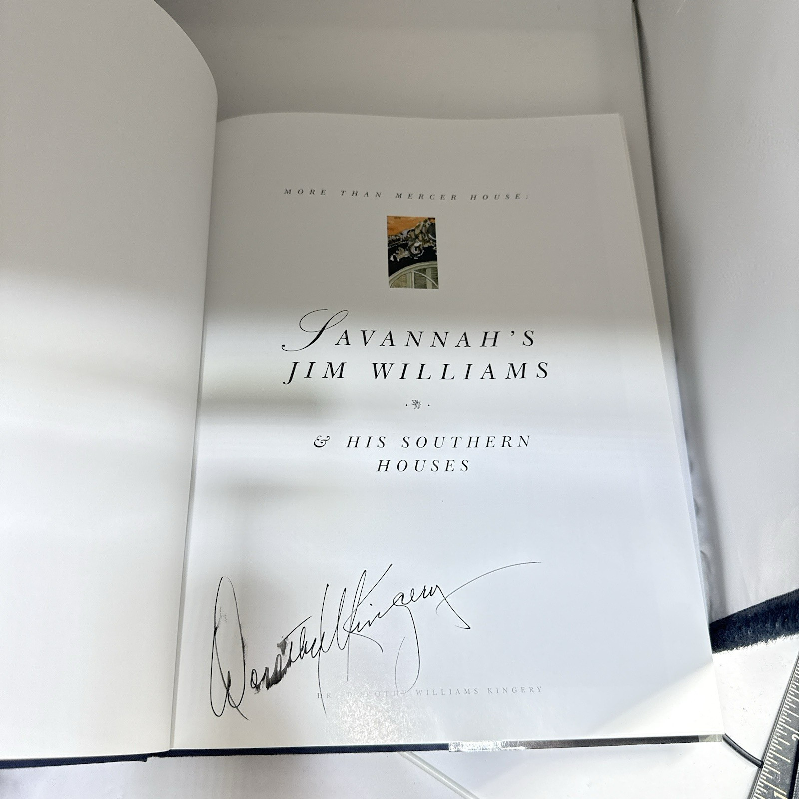 Savannah&rsquo;s Jim Williams and His Southern Houses *SIGNED* Kingery 1996 Georgia
