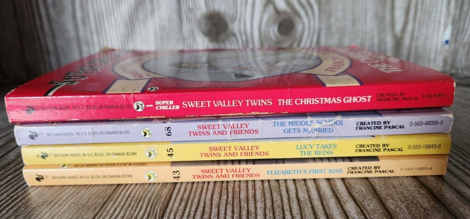 1990&rsquo;s Sweet Valley Twins Books BUILD YOUR COLLECTION Francine Pascal Paperback