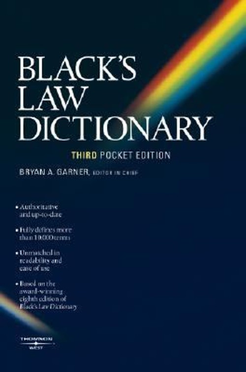 Black&rsquo;s Law Dictionary Paperback Bryan A., Black, Henry Campbell