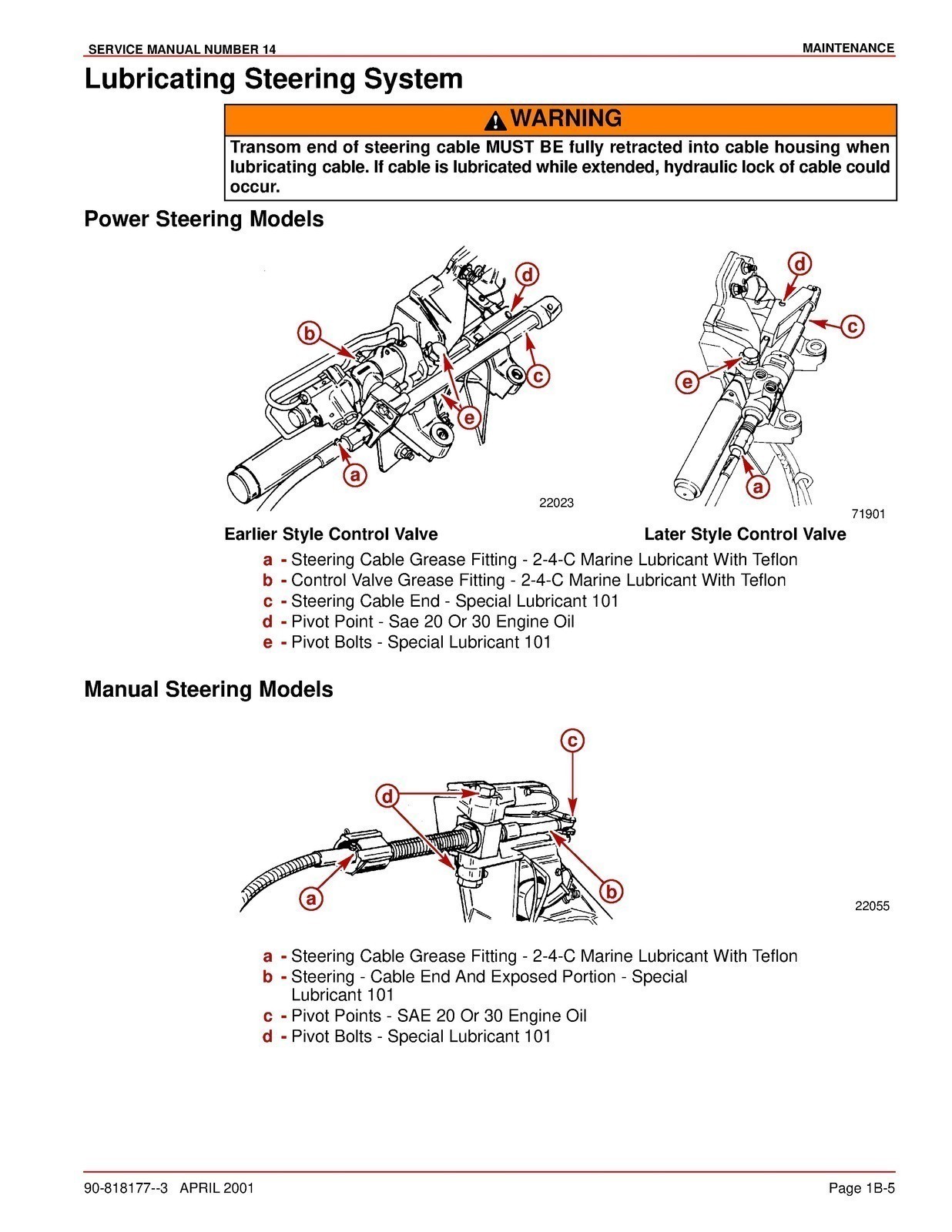 MERCURY Mercruiser #14 Sterndrive Units Alpha One Generation II SERVICE MANUAL M