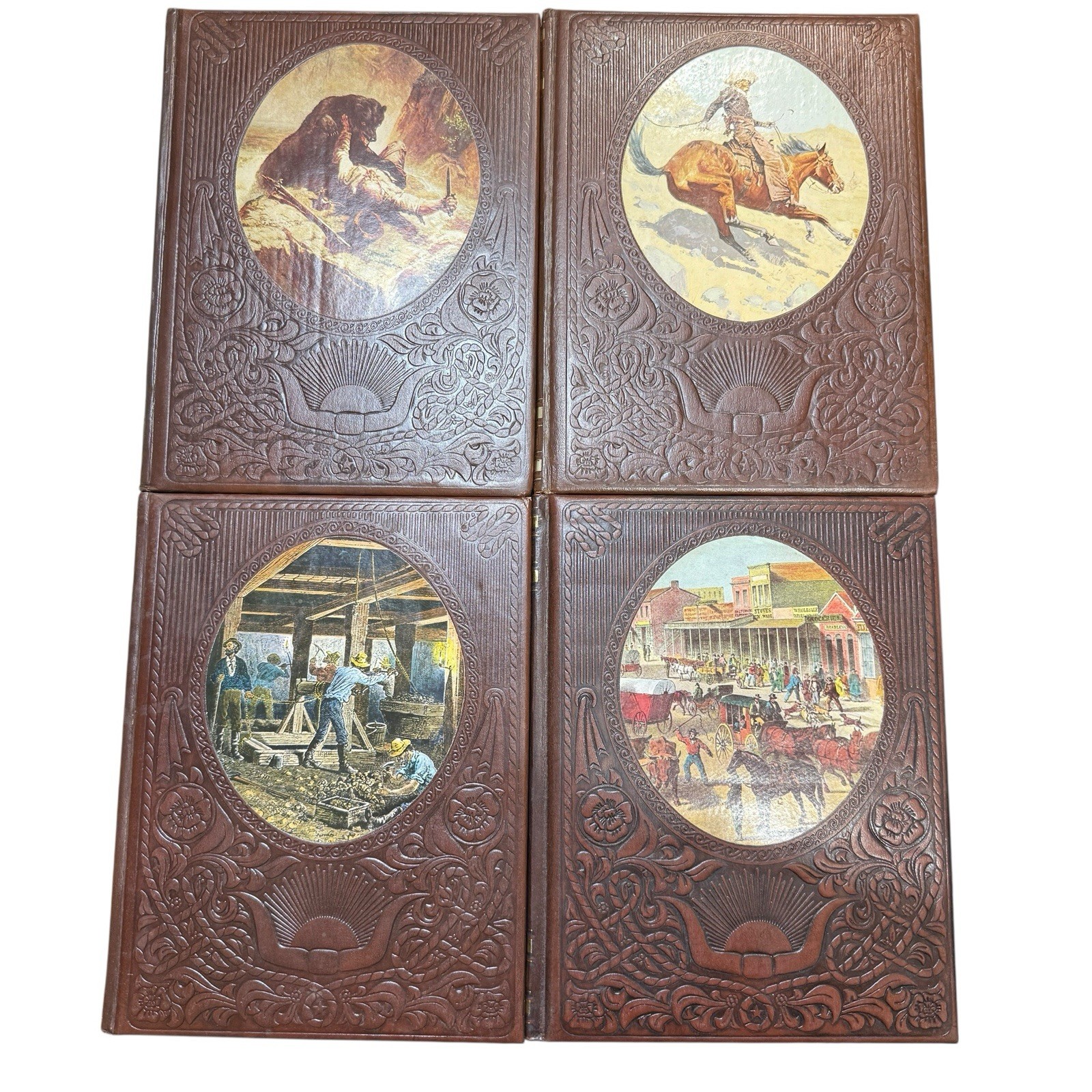 Time Life Series The Old West Leatherette Hardcovers Wild History Lot of 20 1970