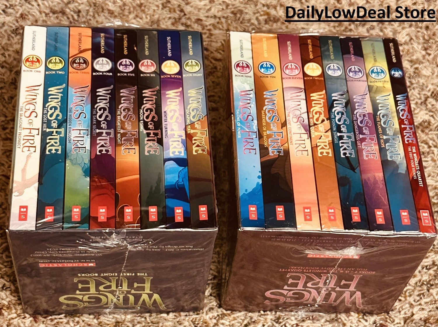 Wings of Fire: The Complete Collection Series Set (Book 1-16) NEW Paperback 2022