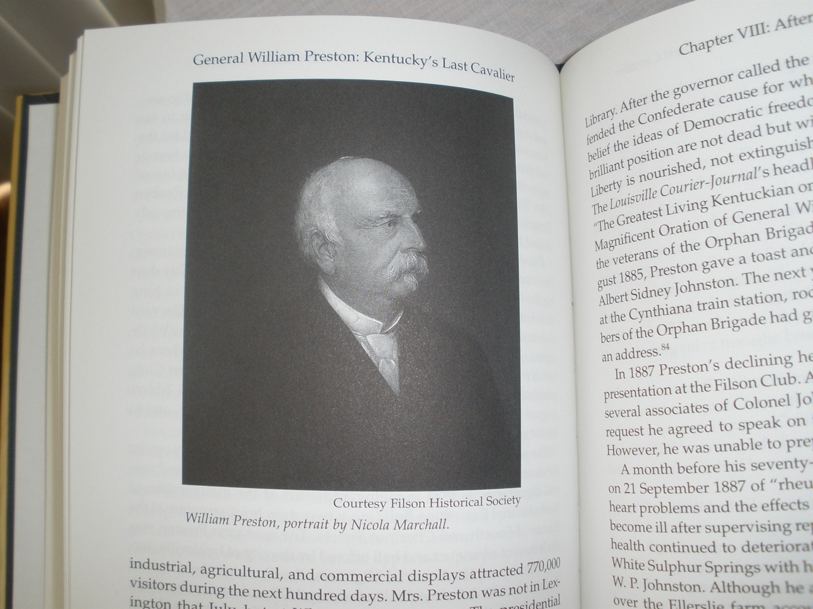 Kentucky&rsquo;s Last Cavalier General William Preston 1816-1887 Peter Sehlinger HCDJ