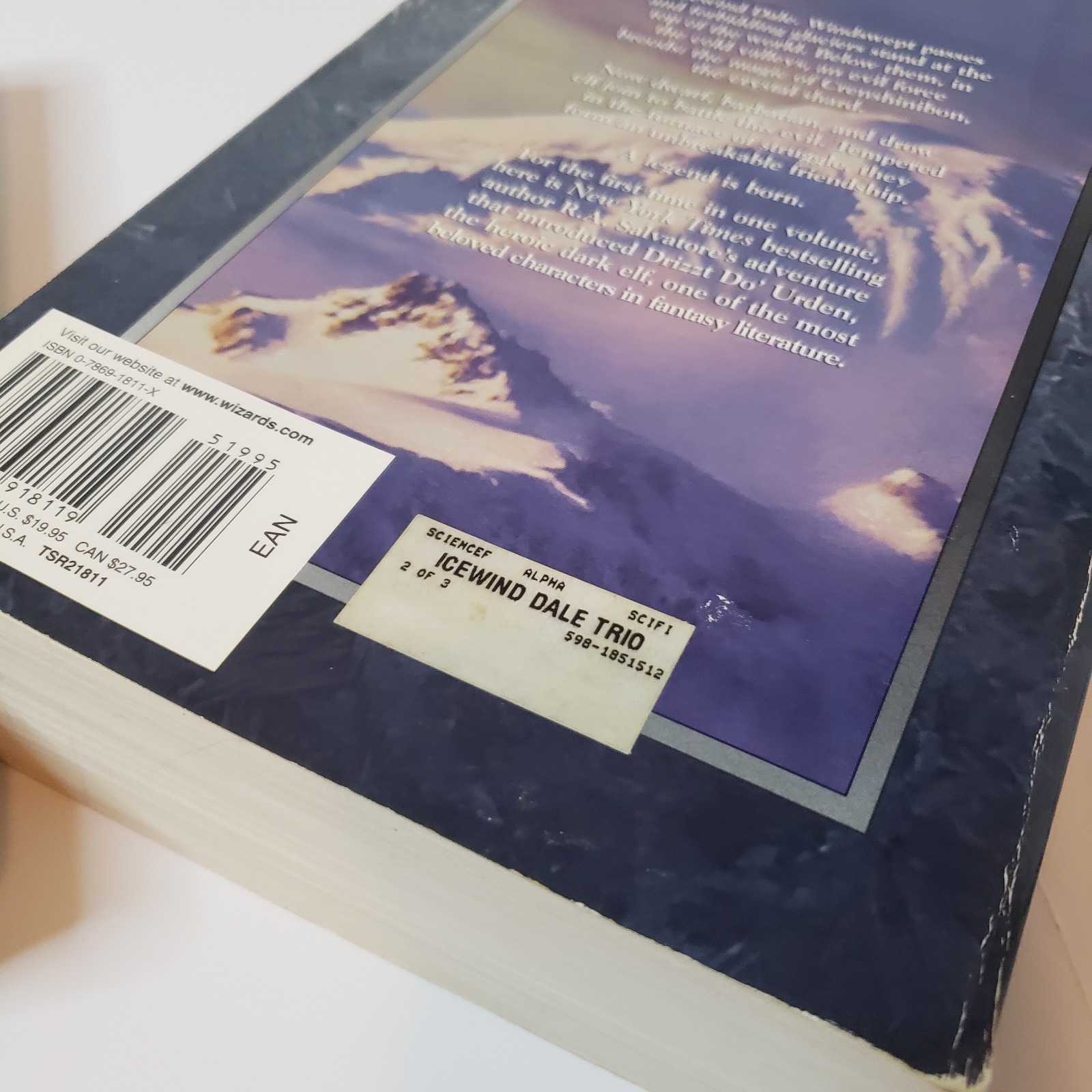 Forgotten Realms Collector&rsquo;s Ed PB Book Lot R.A. Salvatore Icewind Dale Drow
