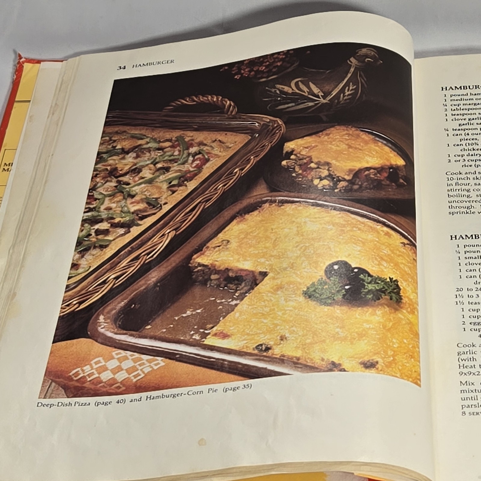 Vintage 1970&rsquo;s Betty Crocker’s Cookbook New & Revised Edition Red Hardcover*READ