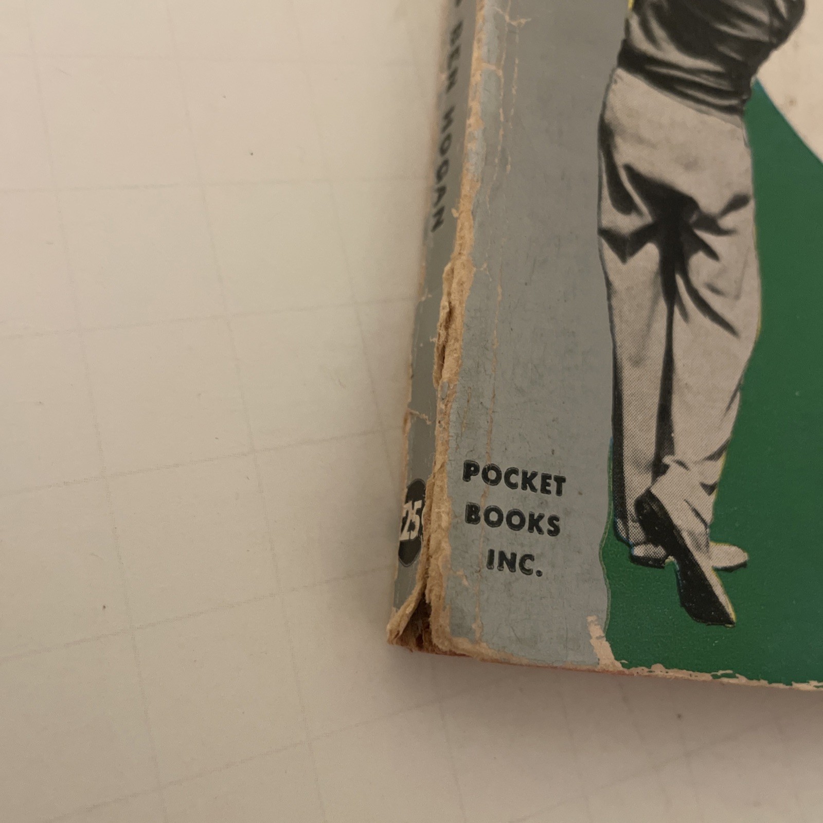 Ben Hogan&rsquo;s Power Golf Pocket Book 120 Self-Teaching Drawings – 6th Print 1957