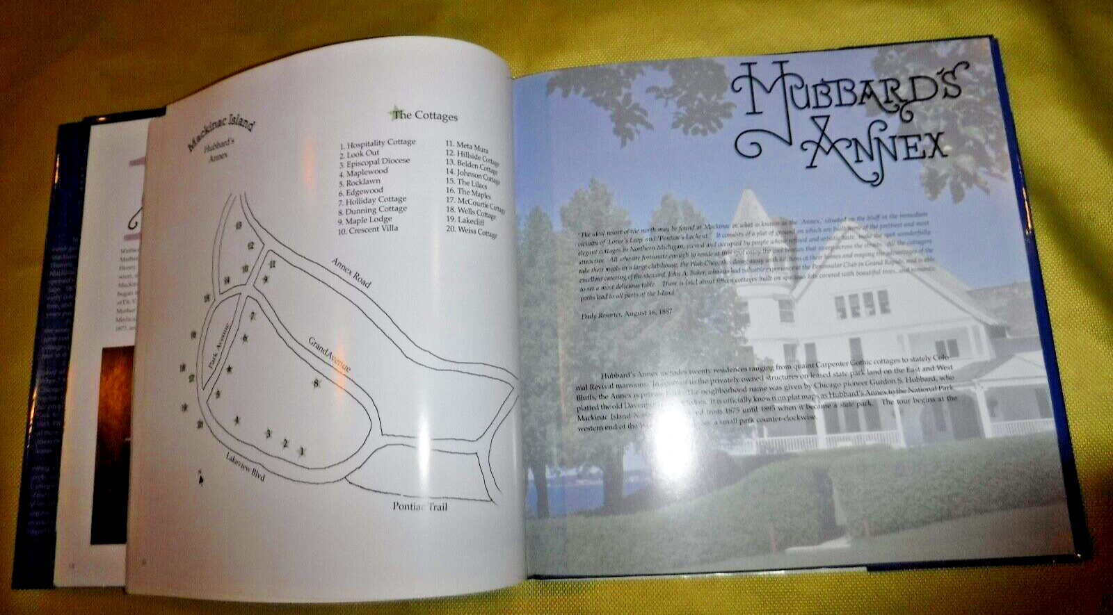 Historic Cottages of Mackinac Island by Sterling and Stites 2001 – Signed Copy