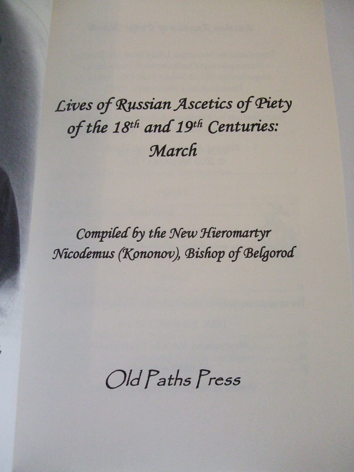 Russian Ascetics of Piety of the 18th and 19th Centuries: January-March 15% OFF