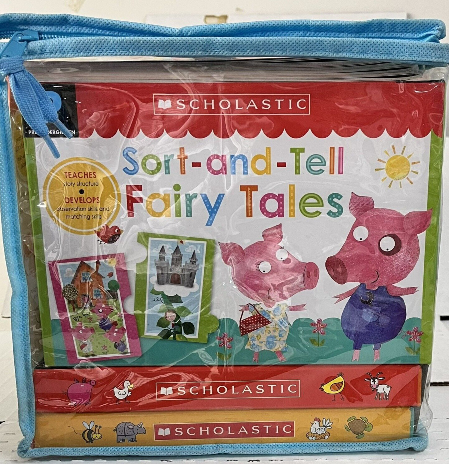 Pre K Early Learning Set 4 Games, 1 set of Flashcards, 4 Wipe Clean Books