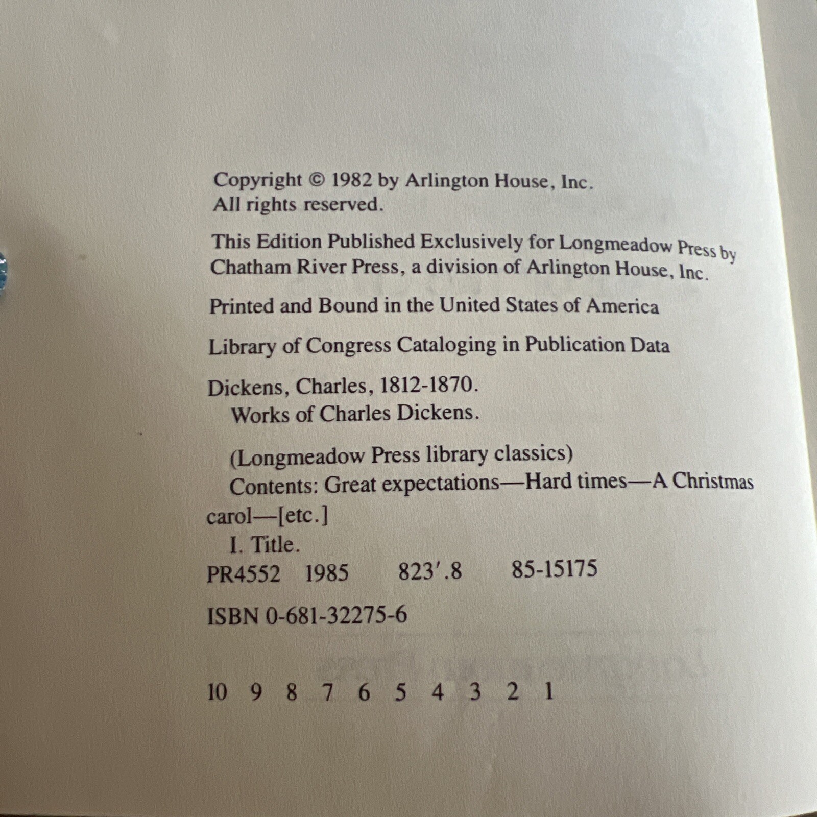 The Works of Charles Dickens Complete & Unabridged 1982 Hardcover