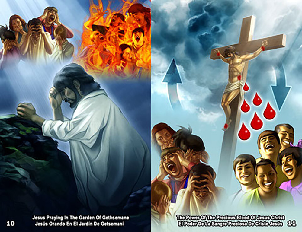 KID&rsquo;S (Children) Bible Gospel Tracts in English & Spanish, 40 Pack, 20 Pages ea.