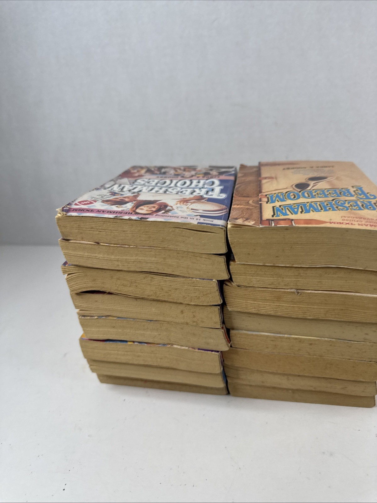Vintage YA Freshman Dorm Series Lot of 16 Books 1990&rsquo;s Linda A. Cooney Paperback