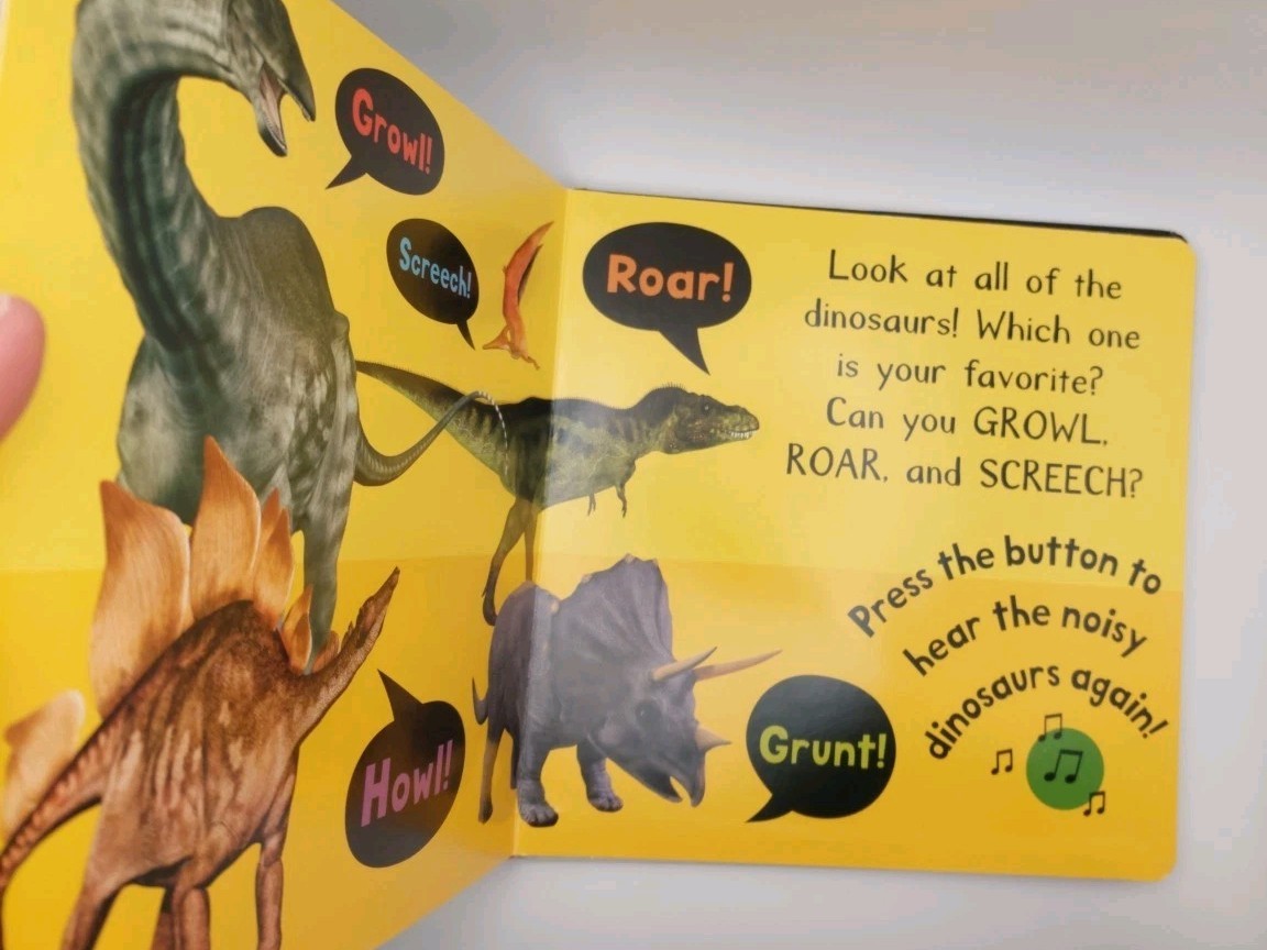 🦕 2 Board Books – How Do Dinosaurs Count to Ten & Noisy Dinosaurs