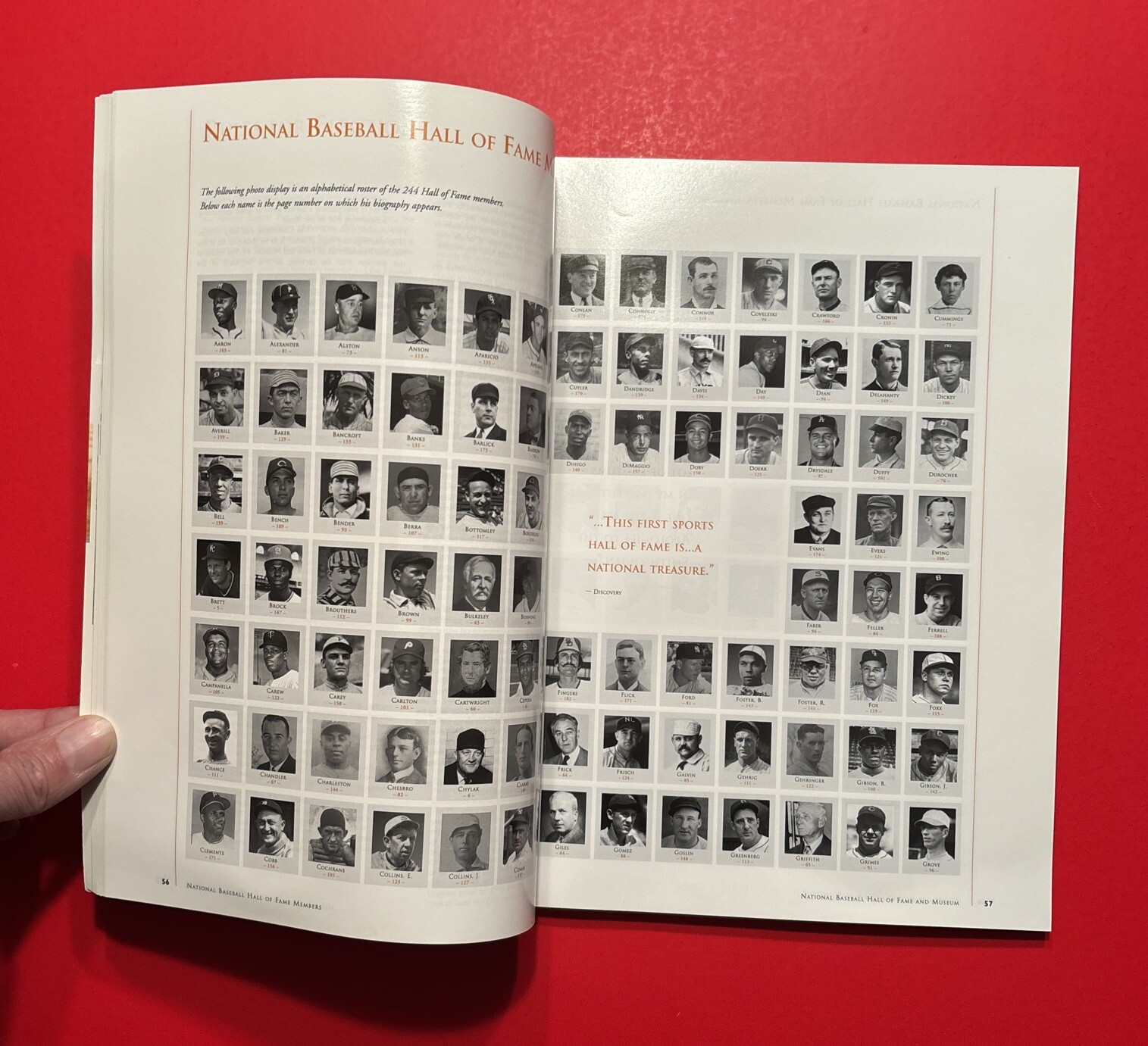 1999 MLB Baseball HOF Yearbook Nolan Ryan George Brett Robin Yount Cepeda