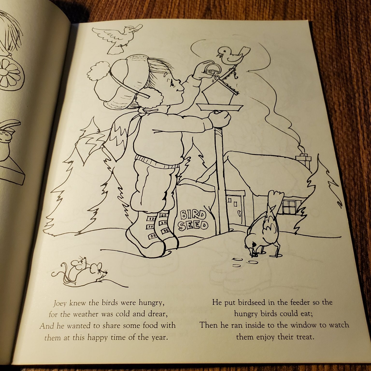 Joey and Jan Share Jesus&rsquo; Birthday Luv Ums 1980 Warner Press Storybook
