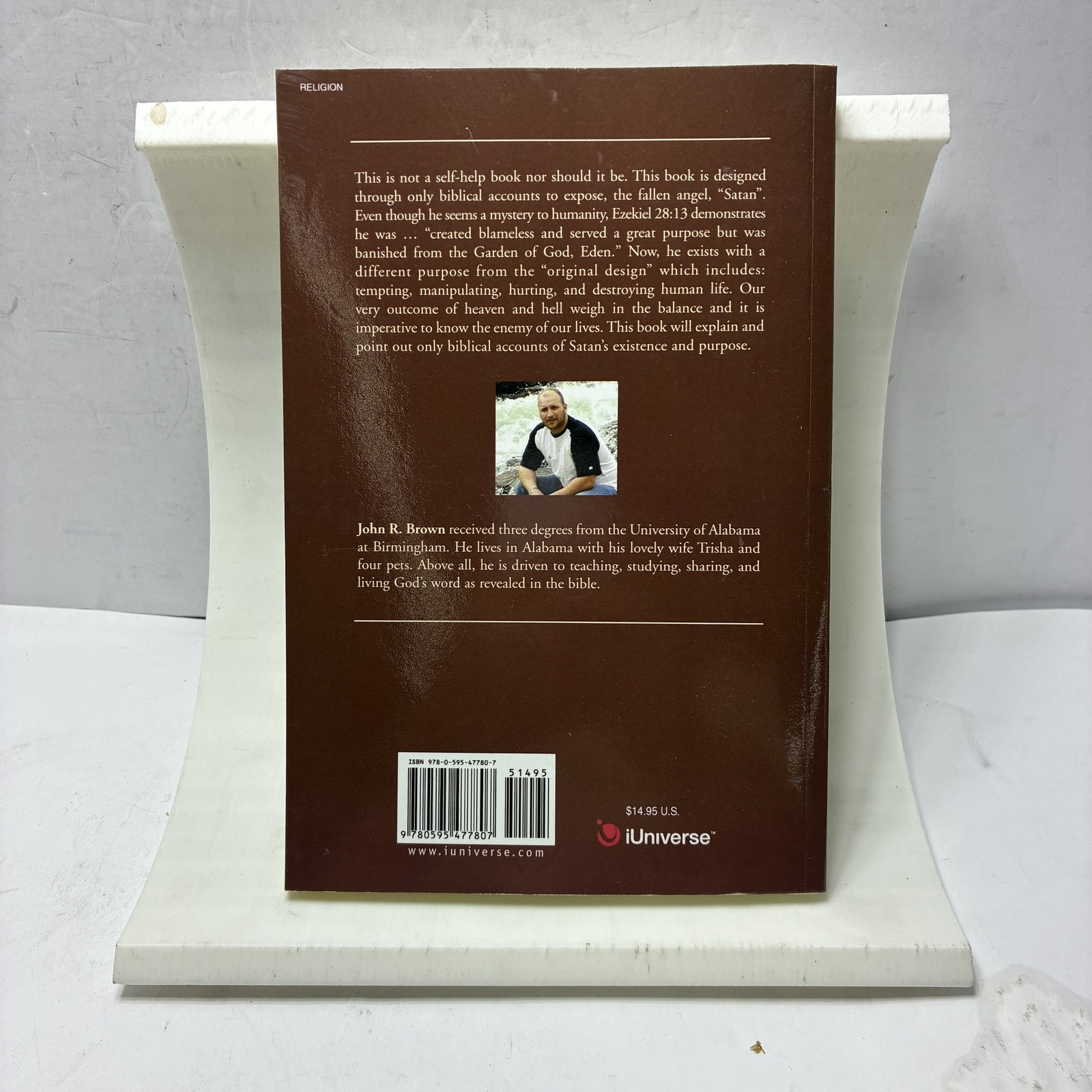 Satan: The Fallen Angel Exposed by John R. Brown (English) Paperback Book
