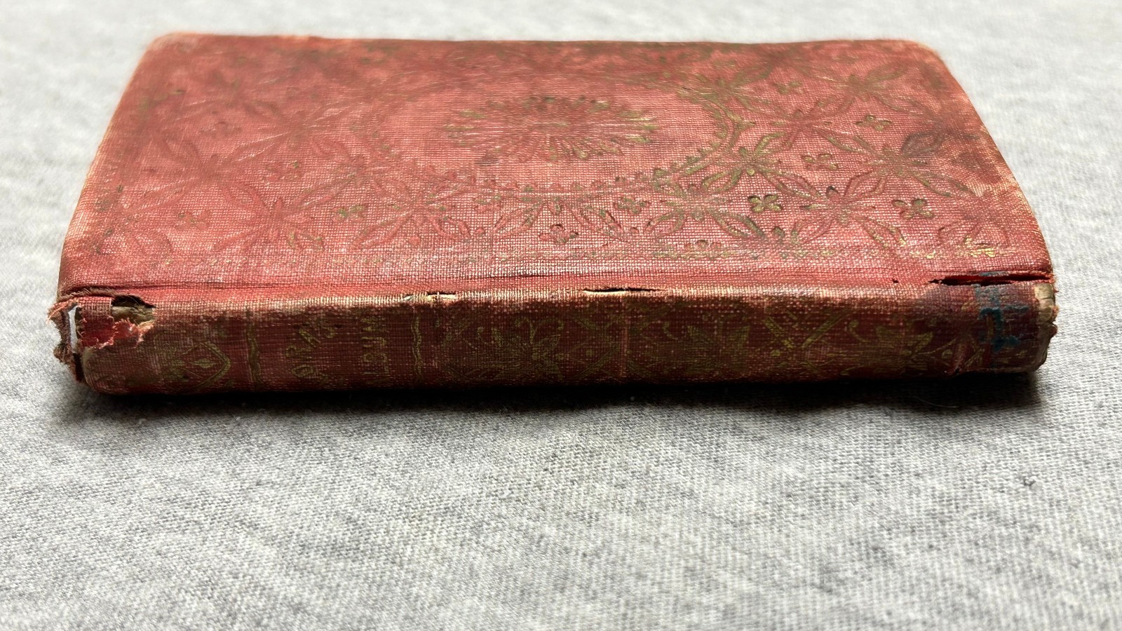Dated 1847, FLORA&rsquo;S ALBUM Language of Flowers Mini Antique Book
