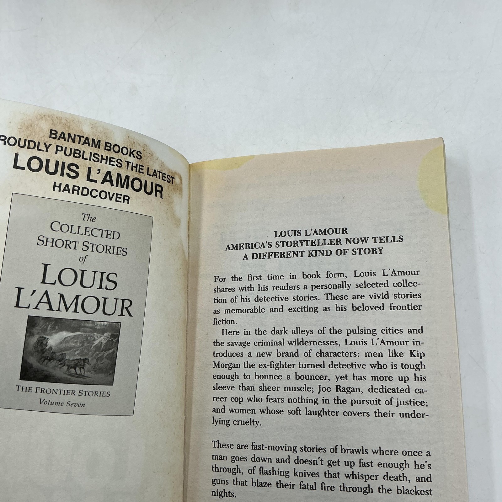 Vintage Louis L&rsquo;Amour Lot Of 10 Paperback Books Bantam Assorted Western USA