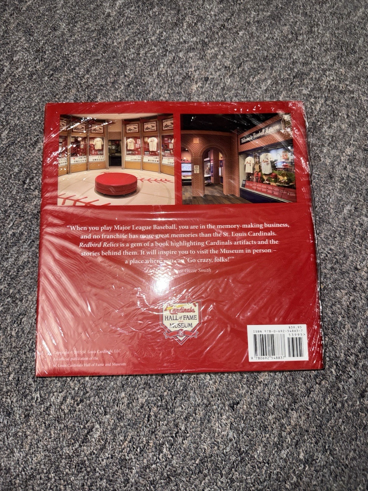 Redbird Relics: Treasures from the St. Louis Cardinals Museum by Brian Finch MLB