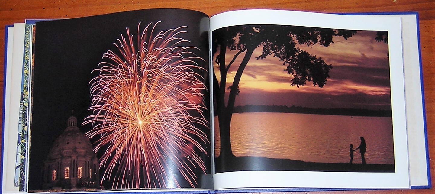 Minnesota Photographs by Hans & Pat Petruska 1985 Hardcover with Color Photos