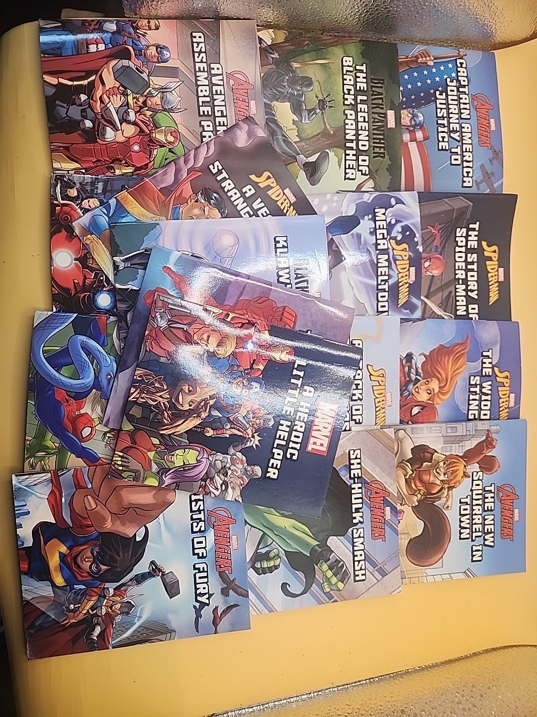 Lot 16 Marvel Children&rsquo;s Mini Books Spider-Man Autumn Publishing Paperback 2023