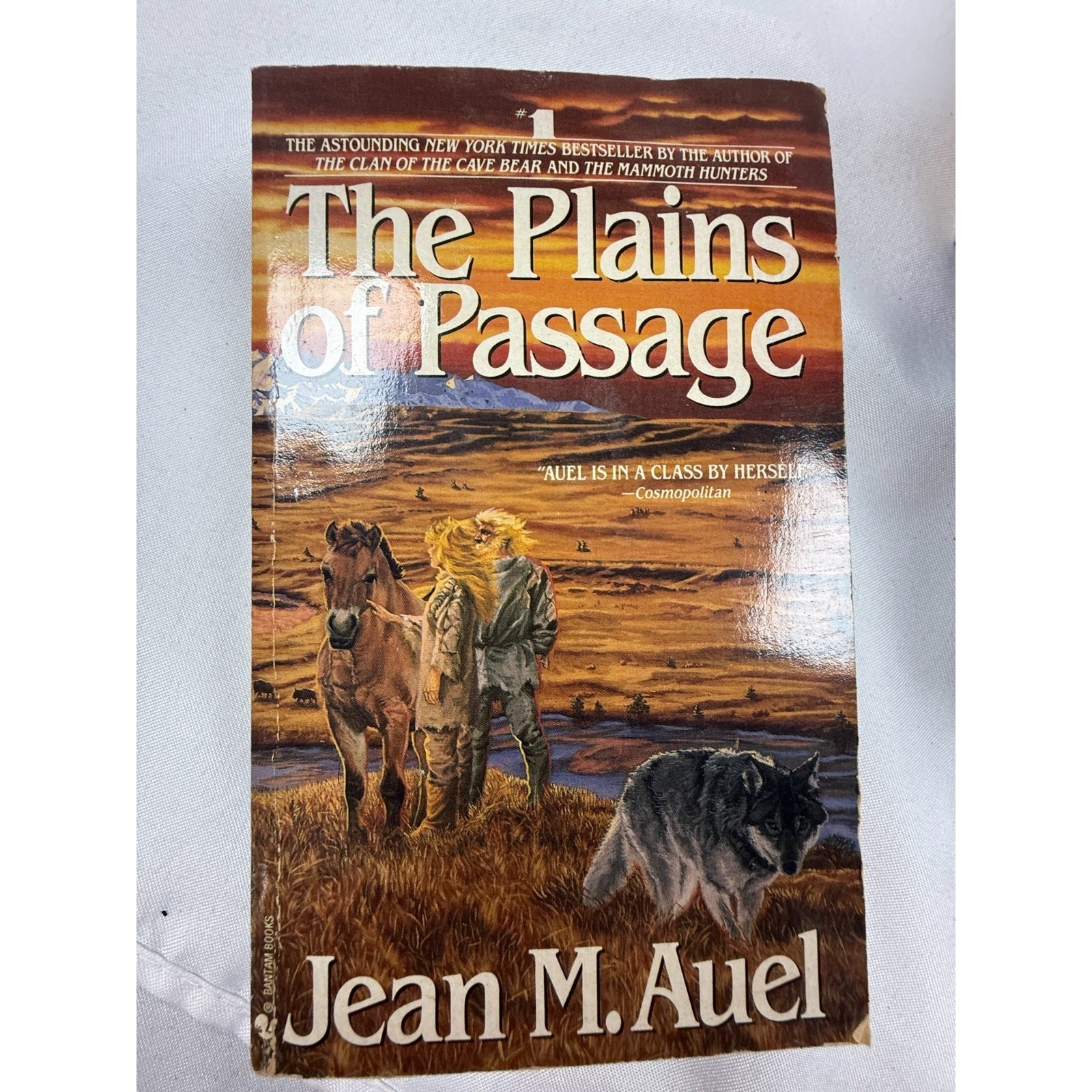 Jean M Auel Earth&rsquo;s Children Series Paperback Lot 4 Clan Cave Bear Plains