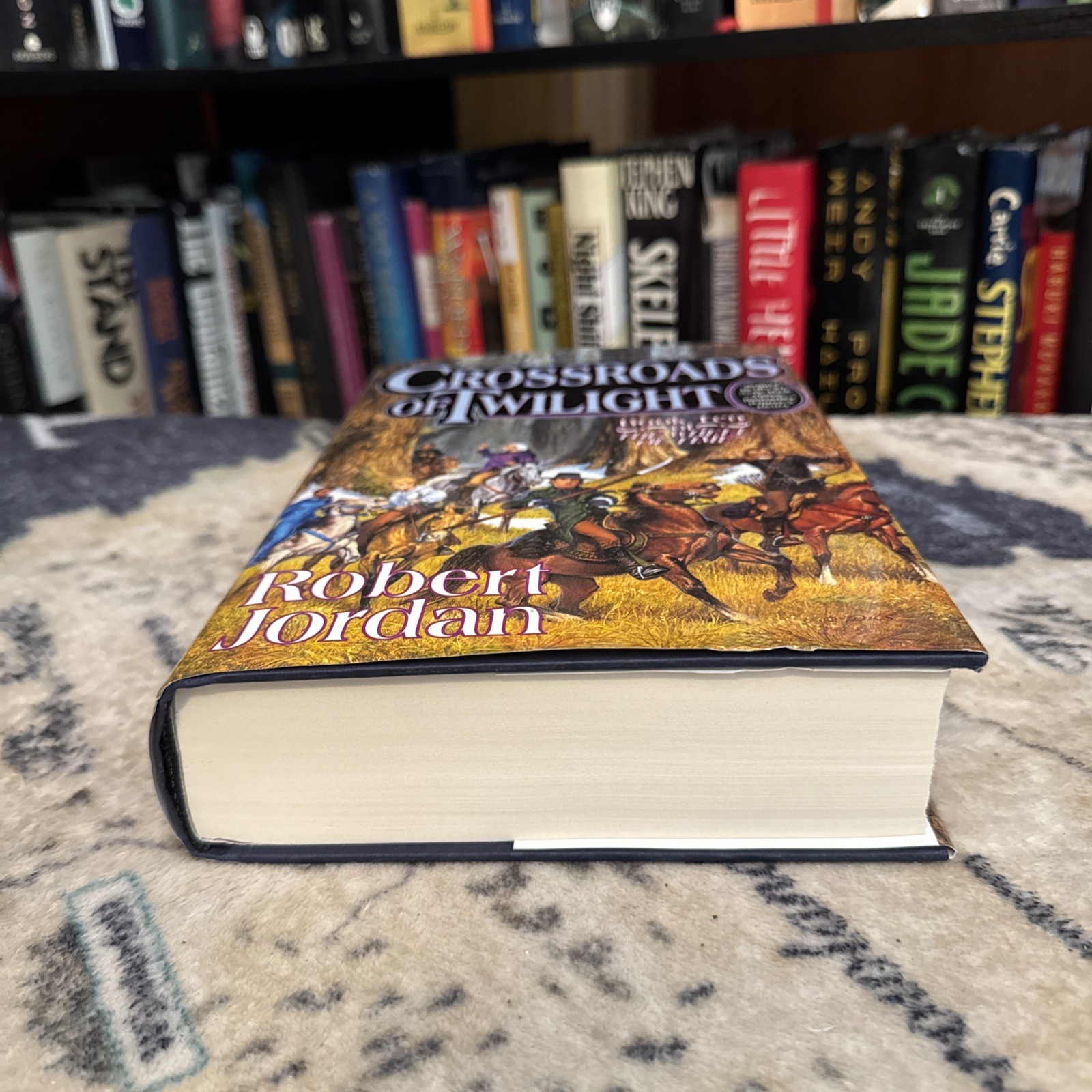 Crossroads of Twilight – Robert Jordan (Hardcover) Later Print, VG+, Wheel Time