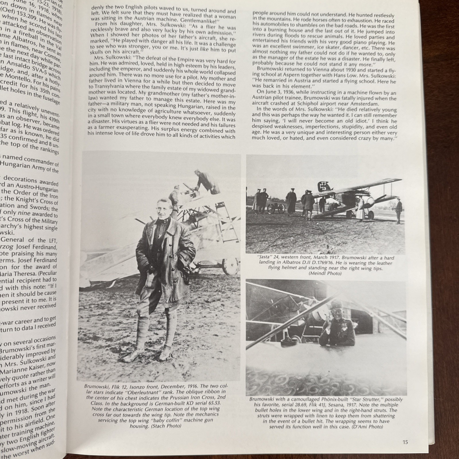 WW1 Air Aces of the Austro-Hungarian Empire 1914-1918 O&rsquo;Conner 1986 1st Ed