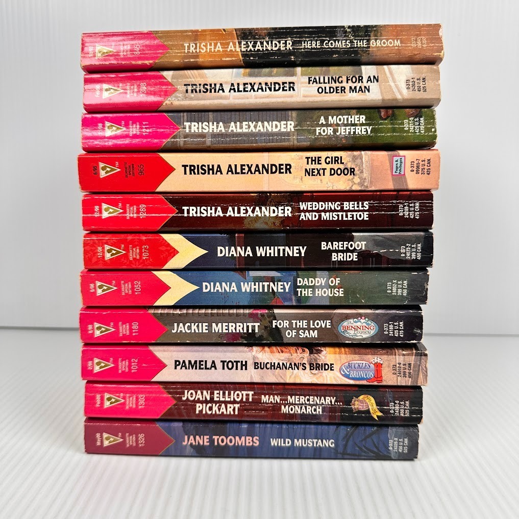 11x Vtg Silhouette Special Ed Romance Books/Novels – Multiple Titles & Authors