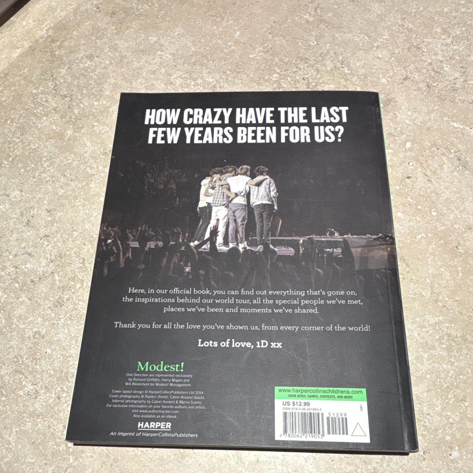 One Direction7 Book Collection 2011-2016 Sold as Bundle