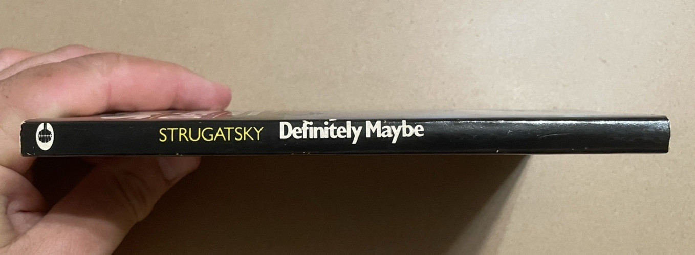 1978 Best of Soviet SF Definitely Maybe Arkady & Boris Strugatsky Collier Books