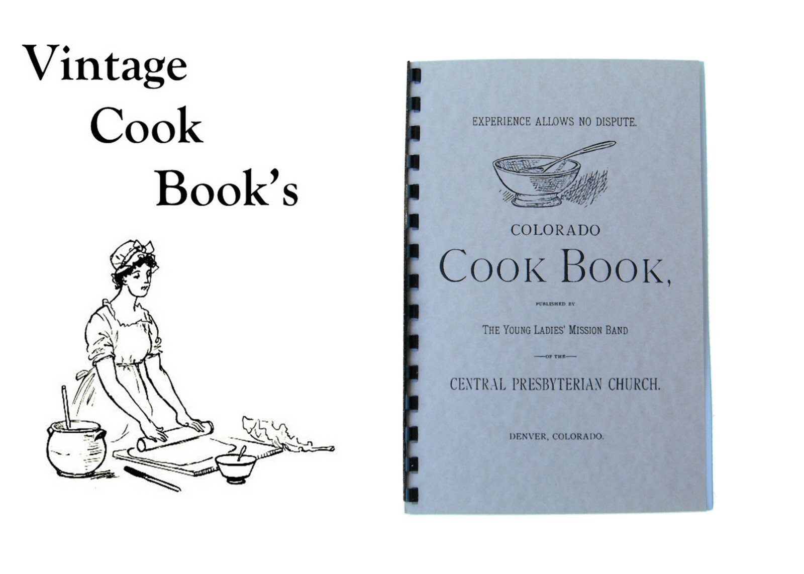 Lot Of 3 Vintage Cook Books Late 1800&rsquo;s to Early 1900&rsquo;s