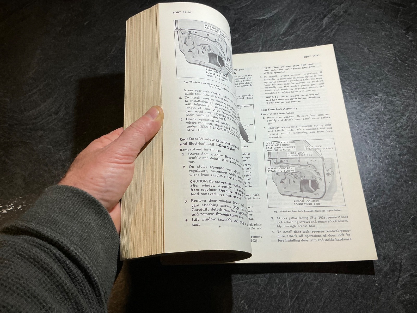 1959 Pontiac 7000 Series Maintenance Manual Parisienne Laurentian Strato-Chief