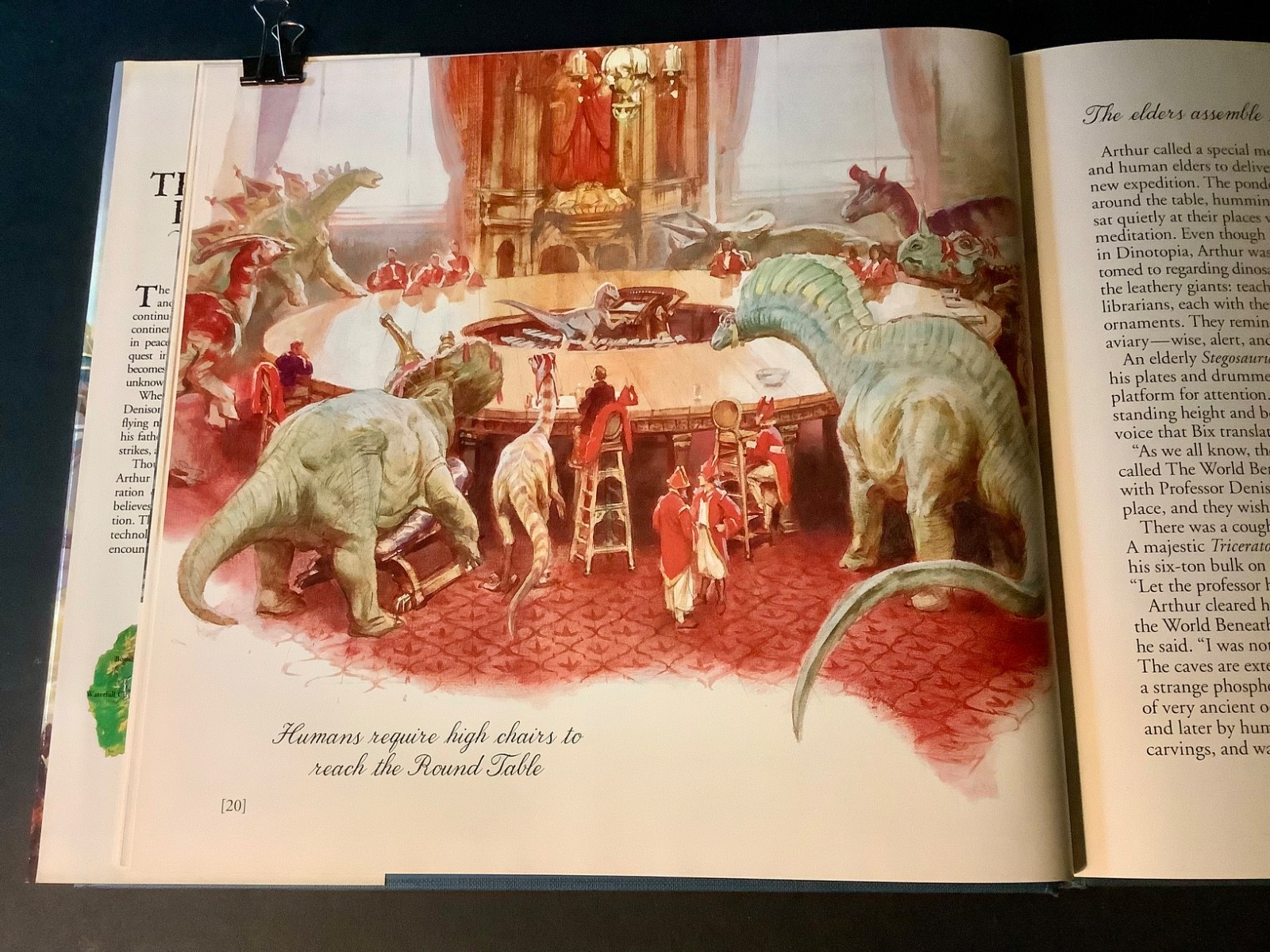 DINOTOPIA: THE WORLD BENEATH Written & Illus. by James Gurney 1st Ed. 1995 HC/DJ