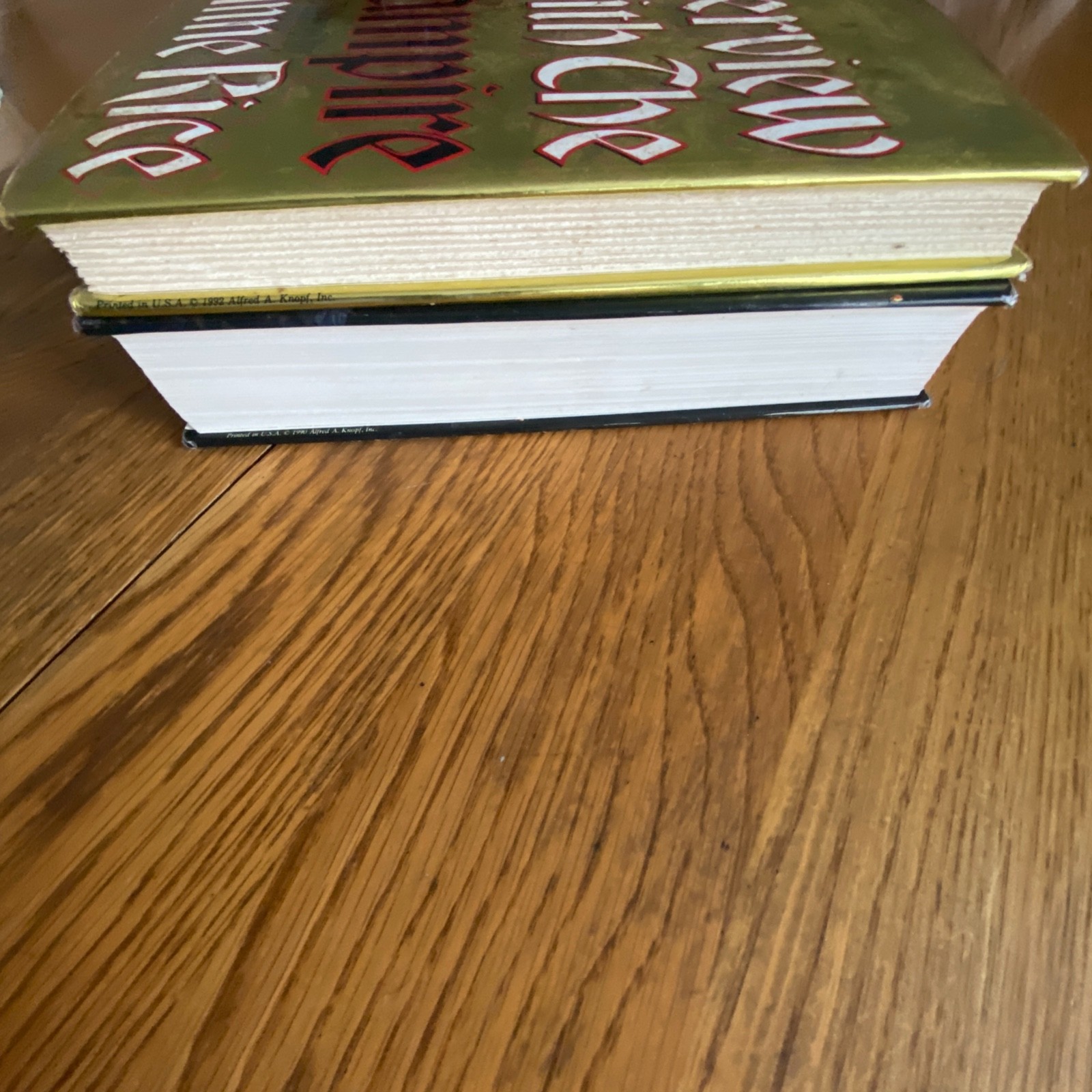 Interview With The Vampire & The Witching Hour by Anne Rice Hardcover