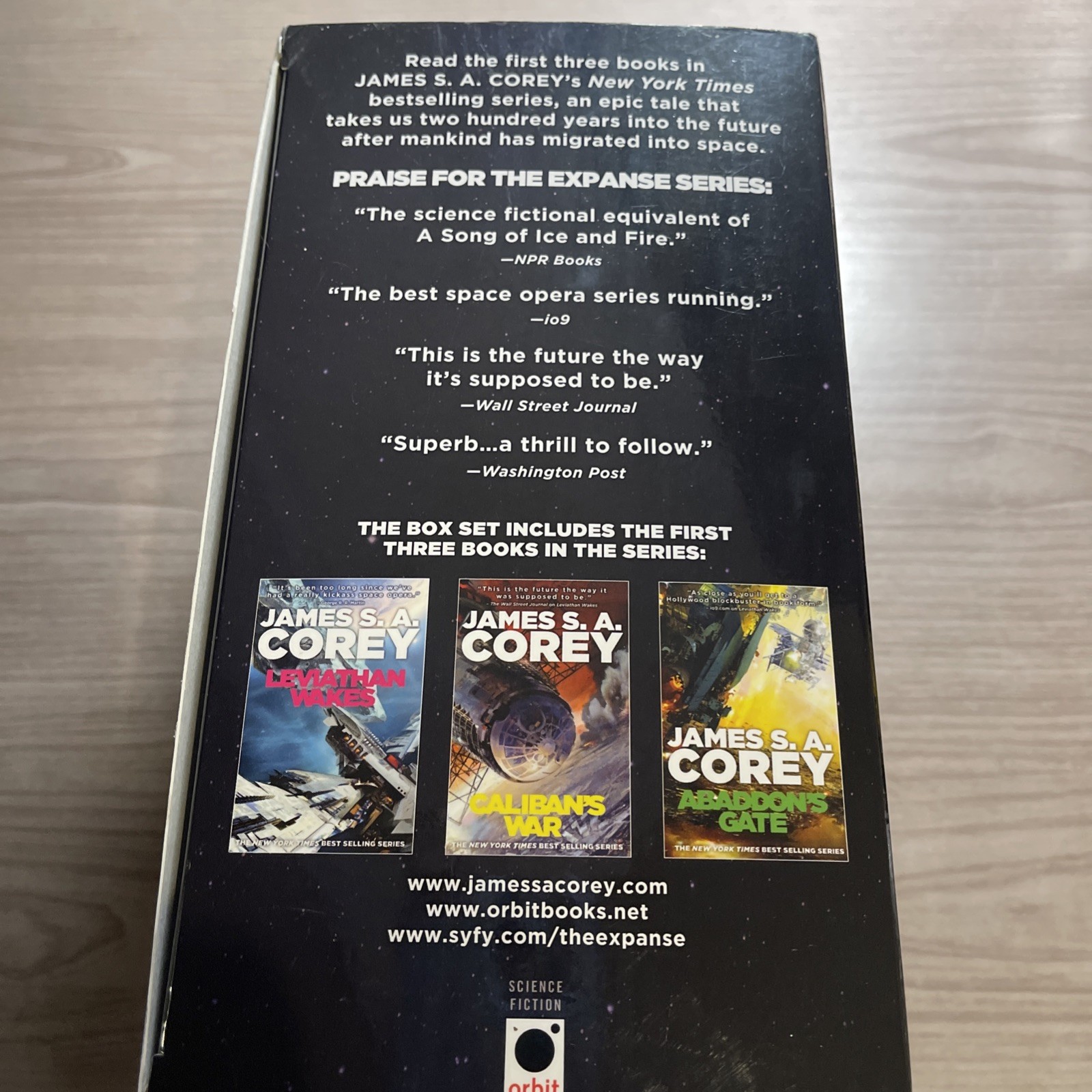 The Expanse Boxed Set: Leviathan Wakes, Caliban&rsquo;s War and Abaddon&rsquo;s Gate