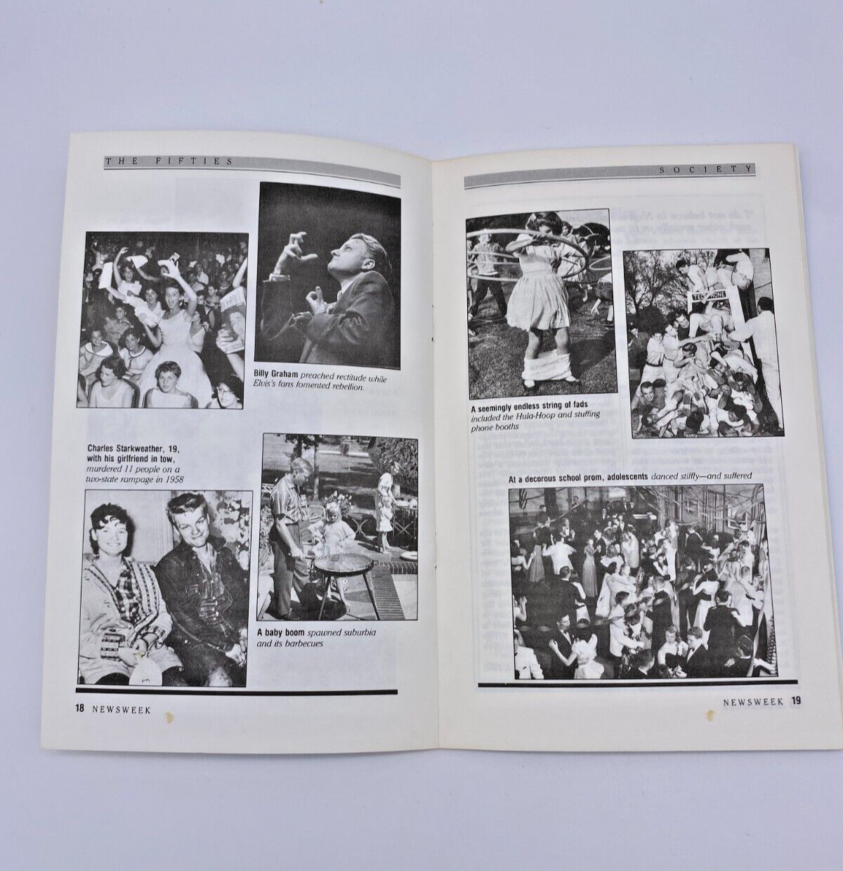 Newsweek Decade Booklets 1940&rsquo;s 1950&rsquo;s 1960&rsquo;s 1970&rsquo;s Paperback Vintage Books-A3