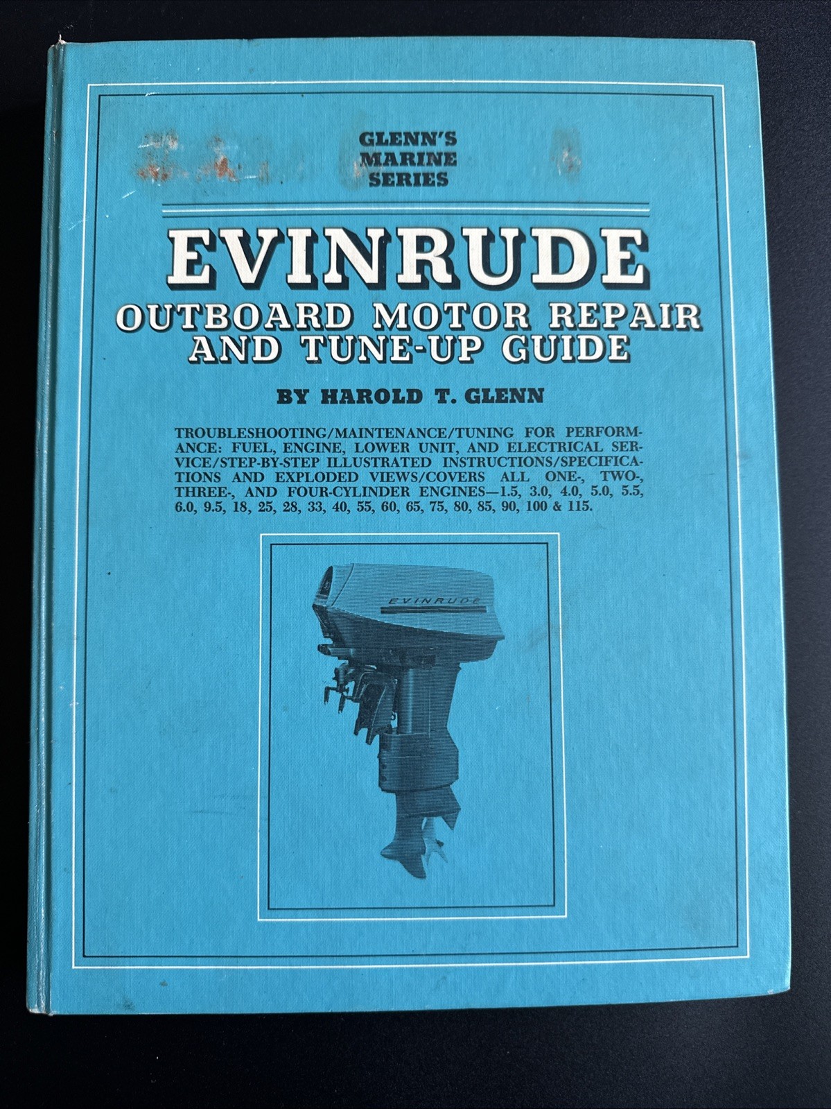 Evinrude Outboard Motor Repair Tune-Up Guide Glenn&rsquo;s Marine Series HB 1969 JRR34