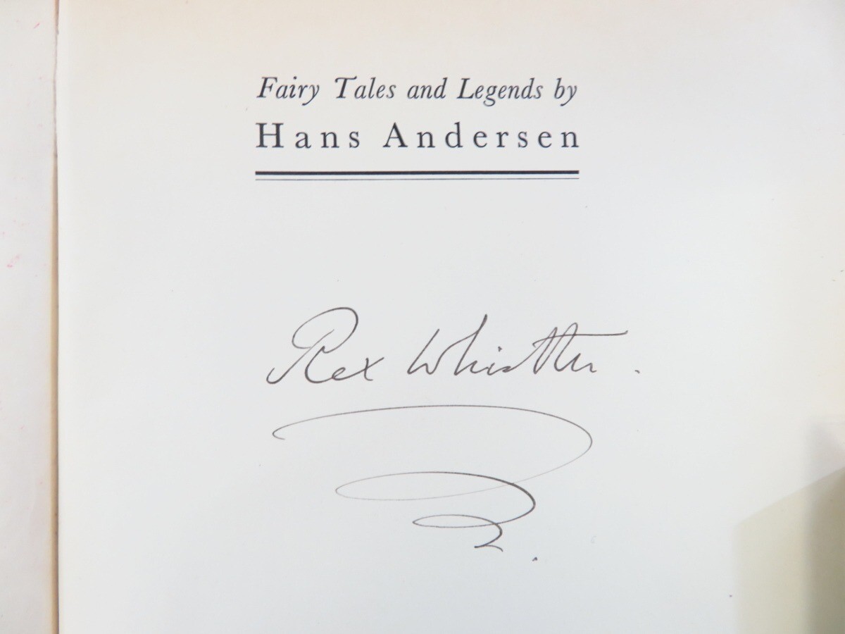 Hans Andersen Rex W »Fairy tales and legends by Hans Andersen »5.9in x8.2in