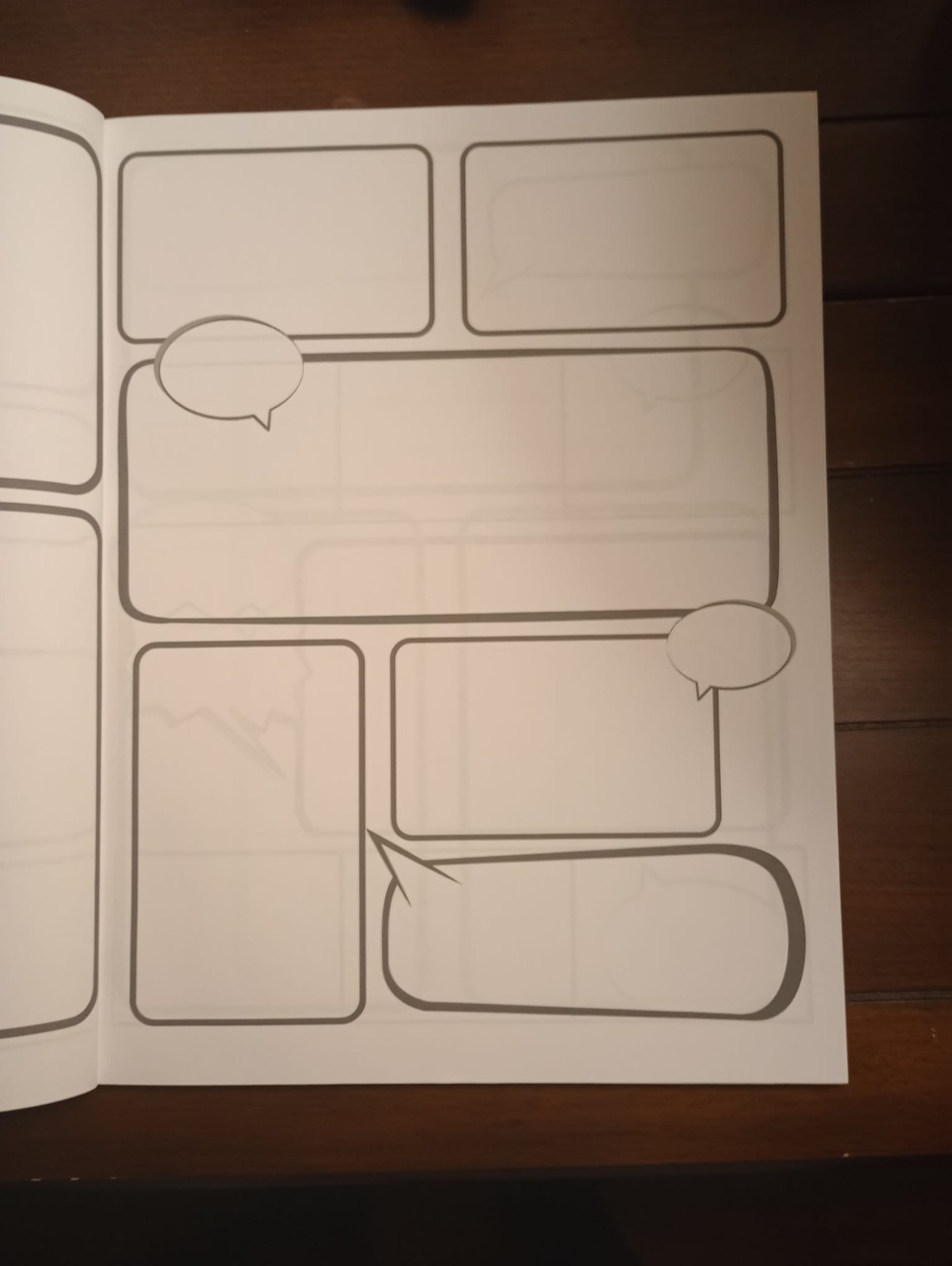 Limited Time Offer Debut! Blank Comic Book: Draw Your Own! 8.5×11&Prime; / 108 pages