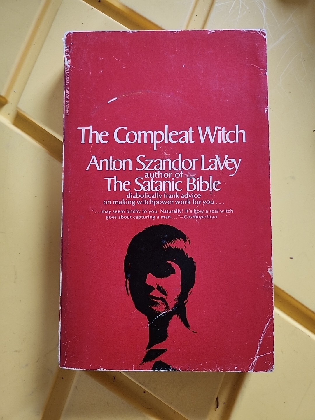 Lot of 2 The Satanic Bible 1st 5th Printing 1971 69 & Compleat Witch Anton LaVey